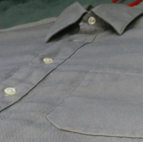 Grey Calvin Klein Button Up(Worn Once) - Picture 1 of 3